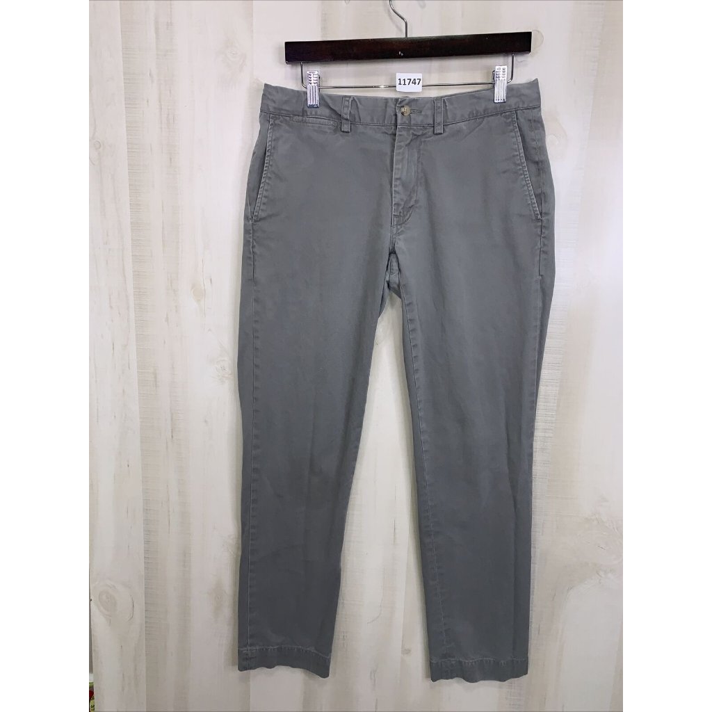 Polo Ralph Lauren Weathered Gray Chino Pants Men’s 32x32-11747